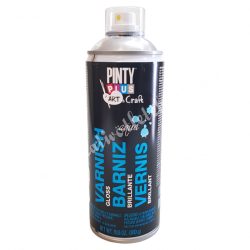   Pinty Plus Art vízbázisú kézműves lakk spray, fényes, 400 ml
