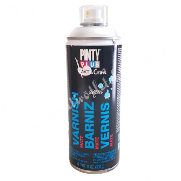 Pinty Plus Art vízbázisú kézműves lakk spray, matt, 400 ml