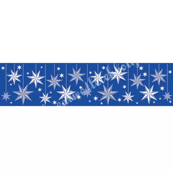 Ablakmatrica, függő díszek, 58x14,5 cm