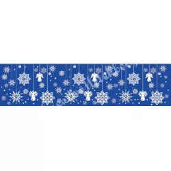 Ablakmatrica, függő díszek, 58x14,5 cm