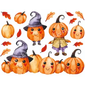 Ablakmatrica, halloween, 46x35 cm