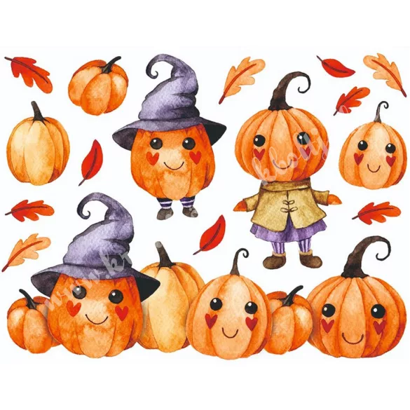 Ablakmatrica, halloween, 46x35 cm