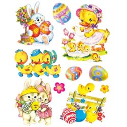 Ablakmatrica húsvét, 30x42 cm