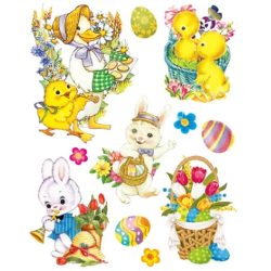 Ablakmatrica húsvét, 30x42 cm