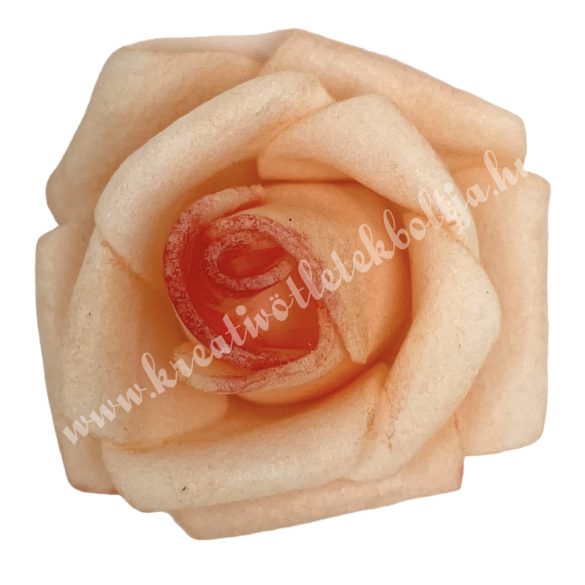 Polifoam rózsa, 3,5x2,5 cm, 1., Lazac