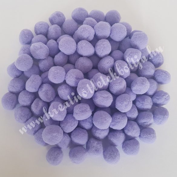 Pompon, lila, 1,5 cm