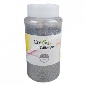 Csillámpor, ezüst,  500 gr/doboz