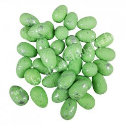 Hungarocell márványmintás tojás, zöld, 2x3 cm