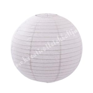 Lampion, fehér, 40 cm