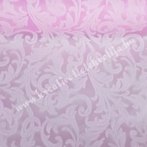 Asztali futó, indamintás, rózsaszín, 30 cm, 10 méter/tekercs