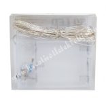 LED-es égősor, 50 izzós, hideg fehér