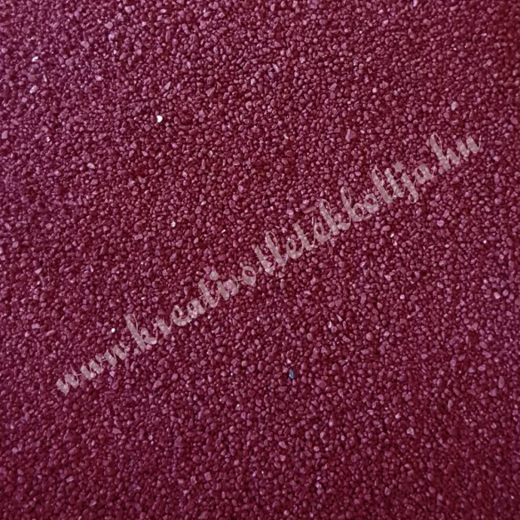 Dekorhomok, burgundi, 100 gr/csomag