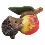 Polyresin süni almával, 7x5,5 cm