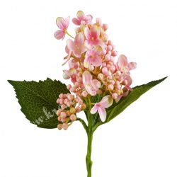 Hortenzia bogyókkal, cirmos rózsaszín,  38 cm