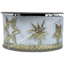 Karácsonyi szalag, 2,5 cm, 2,5 m/tekercs (176)