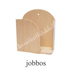 Papírzsebkendő tartó, kicsi 1., jobbos-balos