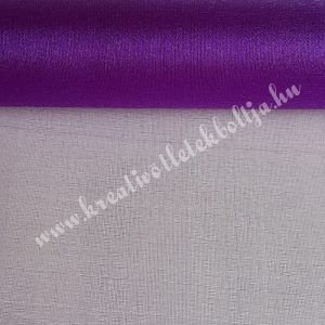 Organza anyag, püspöklila, 47 cm