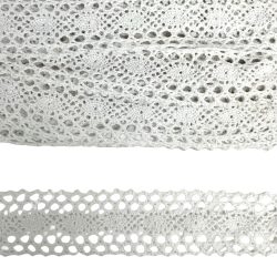 Csipke 22., fehér, 4 cm