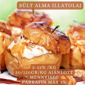 Sült alma illatolaj, 10 ml