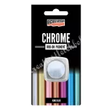 Pentart Rub-on pigment, chrome - króm, 0,5 gramm