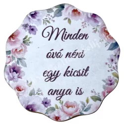 Mdf tábla, hullámos, Minden óvó néni..., 5 cm