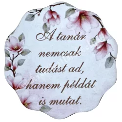 Mdf tábla, hullámos, A tanár nemcsak tudást ad..., 5 cm