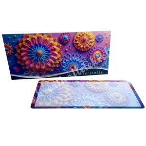 Pénzátadó boríték, ajándékkísérő kártyával, sok szeretettel, 19x8,5 cm