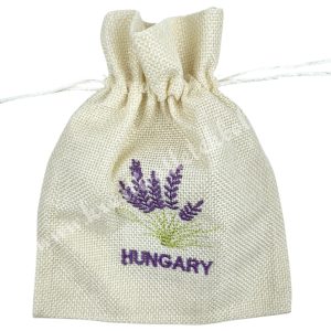 Levendulazsák, 14x17,5 cm