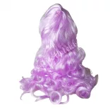 Paróka, lila, 46 cm