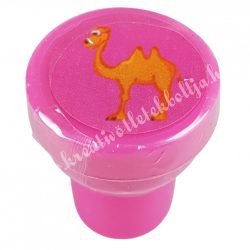 Műanyag pecsételő, teve, 2,2 cm