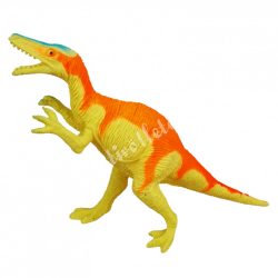 Dinoszaurusz, citormsárga-narancssárga, 15,5x10 cm