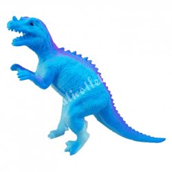 Dinoszaurusz, kék-lila, 12x10 cm