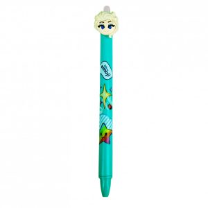 Radírozható toll, Elsa, türkizzöld, 14,5 cm
