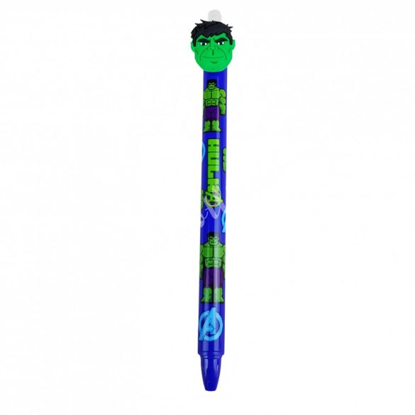 Radírozható toll, Hulk, lila, 14,5 cm