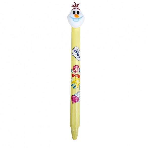 Radírozható toll, Olaf, sárga, 14,5 cm