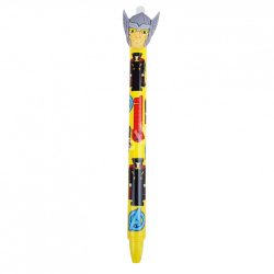 Radírozható toll, Thor, sárga, 14,5 cm