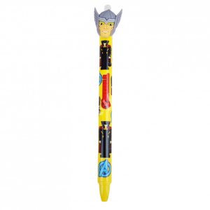 Radírozható toll, Thor, sárga, 14,5 cm