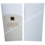 Pénzátadó zsebes boríték, ballagásra, 11x21,5 cm