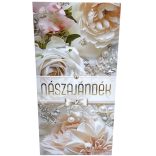 Pénzátadó zsebes boríték, esküvőre, 11x21,5 cm