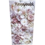 Pénzátadó zsebes boríték, esküvőre, 11x21,5 cm