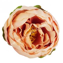 Boglárka virágfej, barack, 5 cm