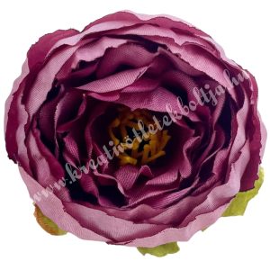 Boglárka virágfej, mályva, 5 cm