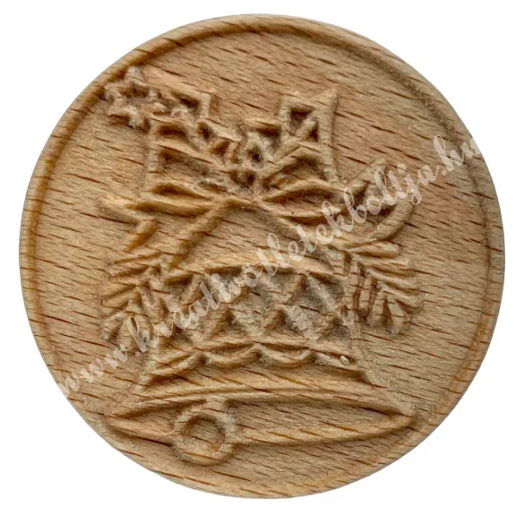 Sütipecsét, harang, 3x3,5 cm