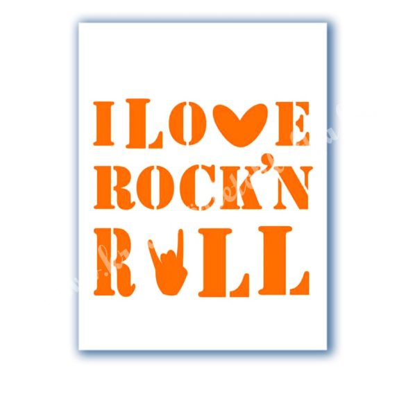 Stencil 91., I Love Rock'n Roll