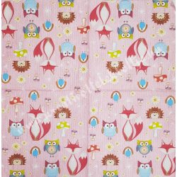 Szalvéta, erdei állatok, vegyes, 33x33 cm (15)