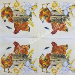 Szalvéta, háziállatok, 33x33 cm (16)