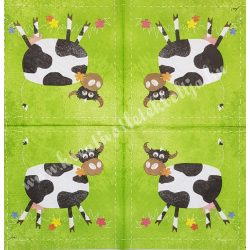 Szalvéta, háziállatok, 33x33 cm (2)