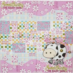 Szalvéta, háziállatok, 33x33 cm (5)