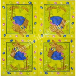 Szalvéta, húsvét, 33x33 cm (40) 