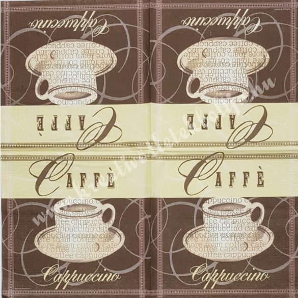 Szalvéta, kávé, tea, 33x33 cm (14)